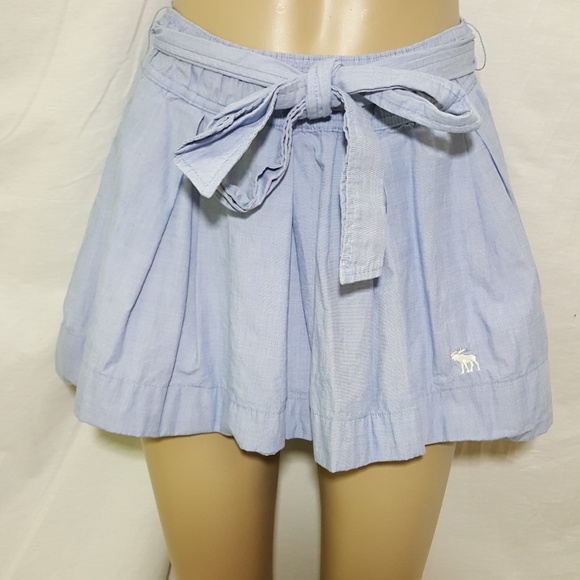 Abercrombie & Fitch Dresses & Skirts - Abercrombie & Fitch Blue Skater Circle skirt XS